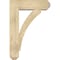 Ekena Millwork Thorton Craftsman Rough Sawn Bracket w/ Offset Brace, Douglas Fir, 8"W x 26"D x 38"H BKT0806X26X38THR04RDF - alternate 3